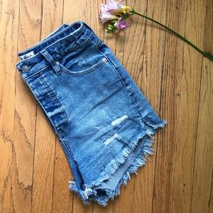 Free People CRVY Vintage High-Rise shorts